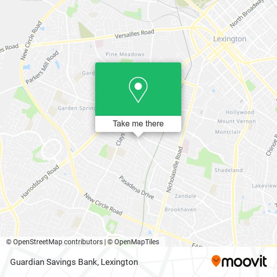 Guardian Savings Bank map