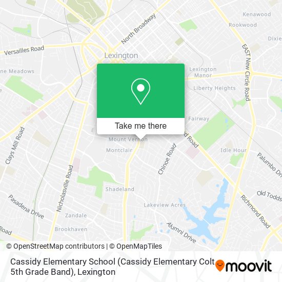 Cassidy Elementary School (Cassidy Elementary Colt 5th Grade Band) map