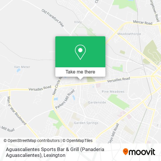 Aguascalientes Sports Bar & Grill (Panaderia Aguascalientes) map