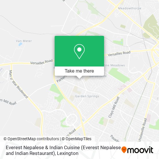 Everest Nepalese & Indian Cuisine (Everest Nepalese and Indian Restaurant) map
