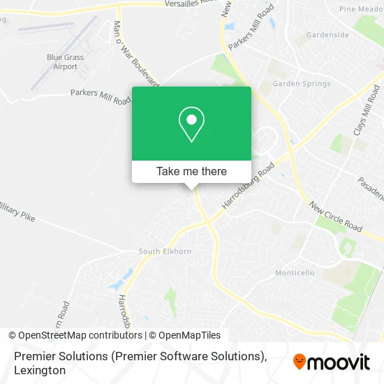 Premier Solutions (Premier Software Solutions) map