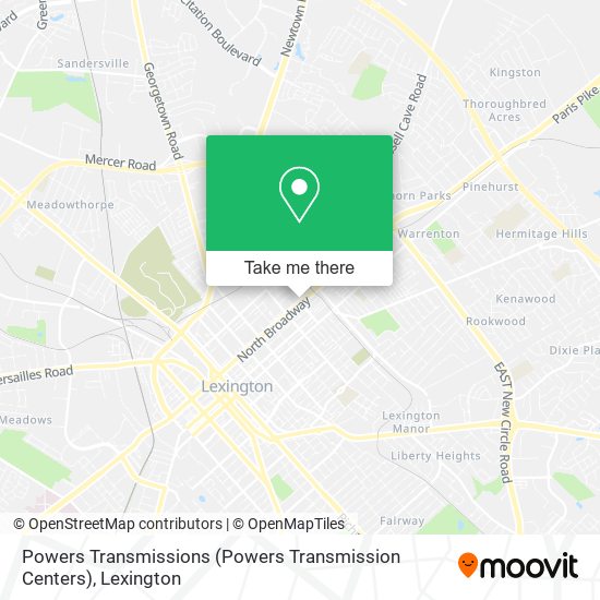 Powers Transmissions (Powers Transmission Centers) map