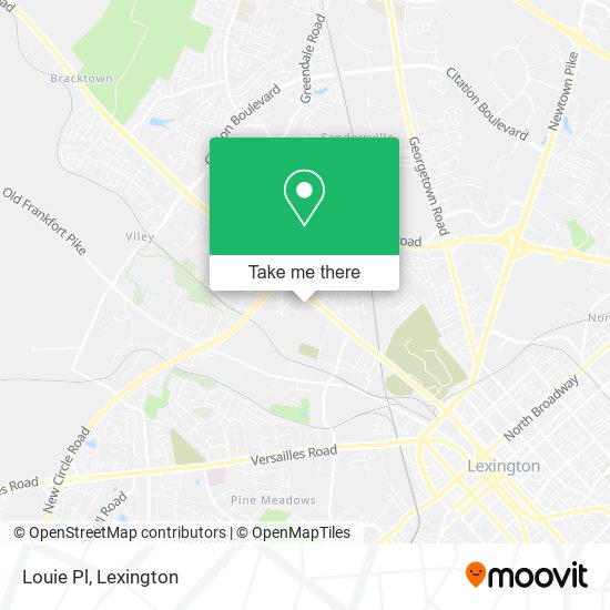 Louie Pl map