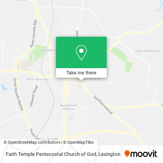 Faith Temple Pentecostal Church of God map