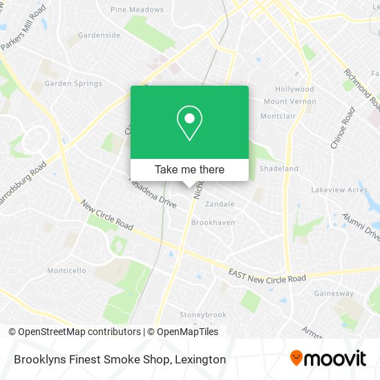 Mapa de Brooklyns Finest Smoke Shop