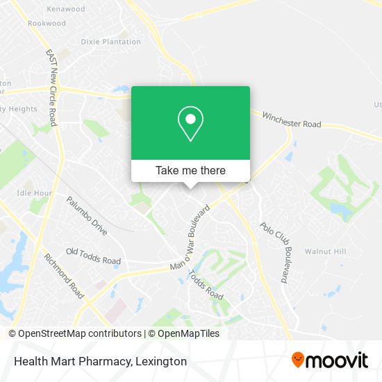 Health Mart Pharmacy map