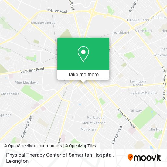 Mapa de Physical Therapy Center of Samaritan Hospital