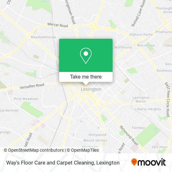 Way's Floor Care and Carpet Cleaning map