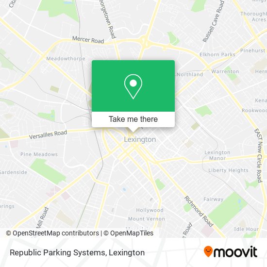 Mapa de Republic Parking Systems