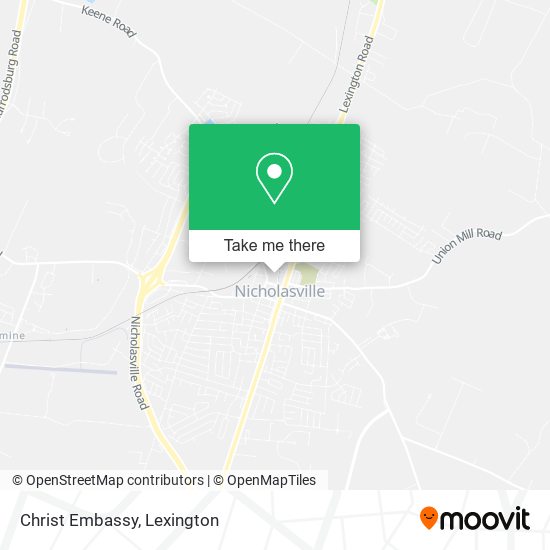 Mapa de Christ Embassy