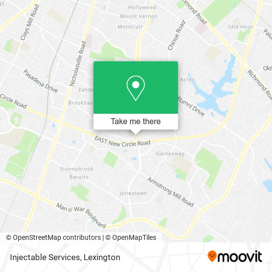 Injectable Services map