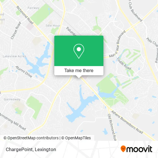 ChargePoint map