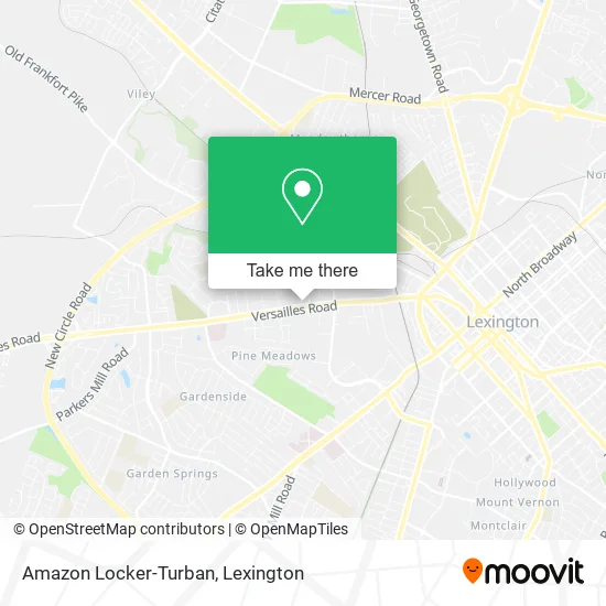 Amazon Locker-Turban map