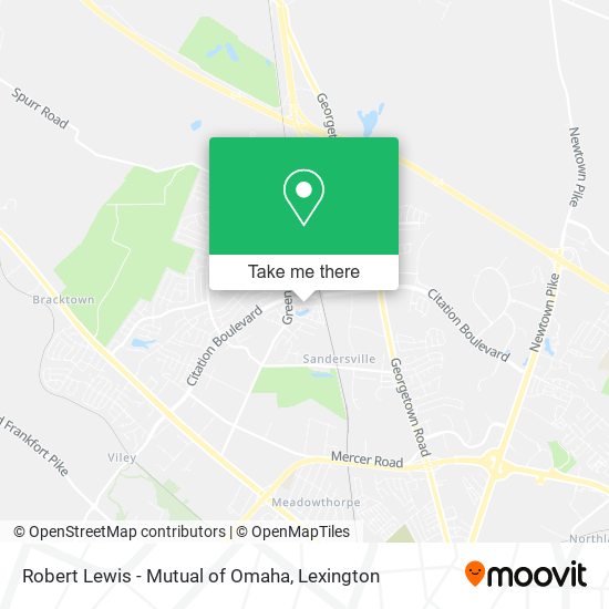 Robert Lewis - Mutual of Omaha map