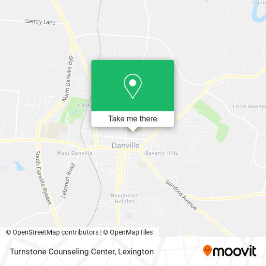 Mapa de Turnstone Counseling Center
