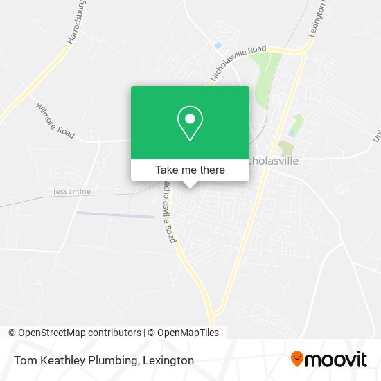 Mapa de Tom Keathley Plumbing
