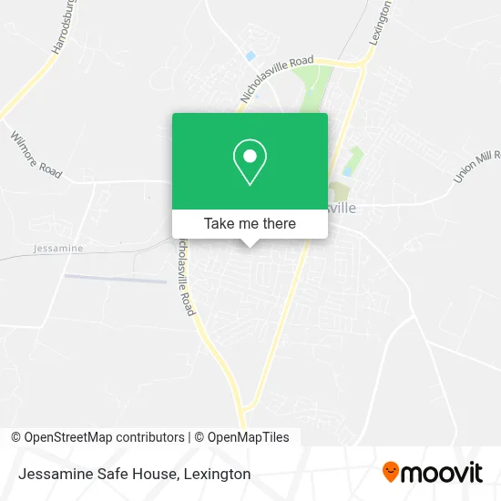 Jessamine Safe House map