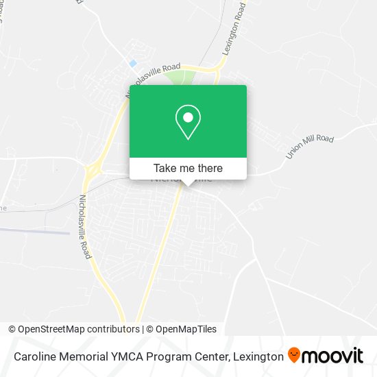 Caroline Memorial YMCA Program Center map