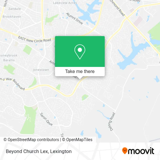 Beyond Church Lex map