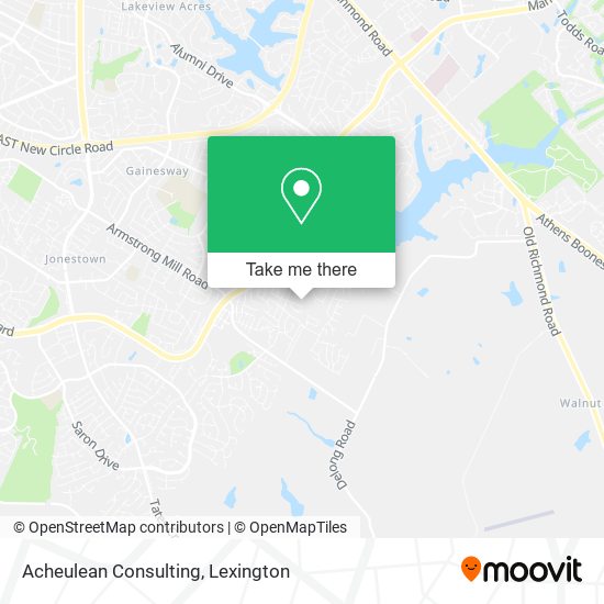 Mapa de Acheulean Consulting