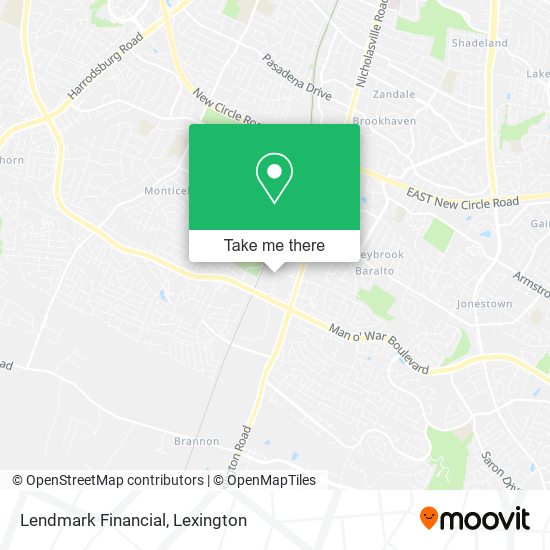 Mapa de Lendmark Financial