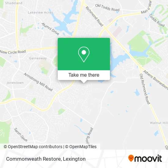Commonweath Restore map