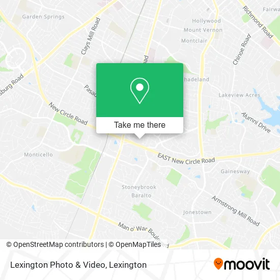 Lexington Photo & Video map