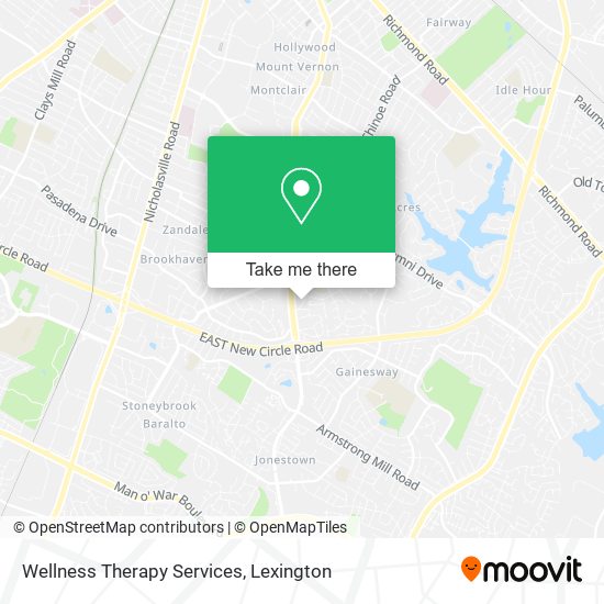 Wellness Therapy Services map