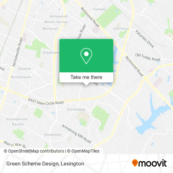 Green Scheme Design map