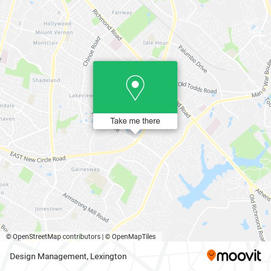 Design Management map