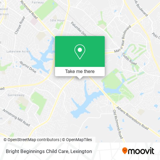 Bright Beginnings Child Care map