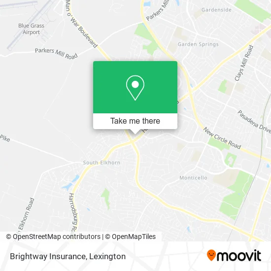 Brightway Insurance map