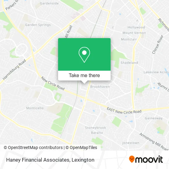 Haney Financial Associates map
