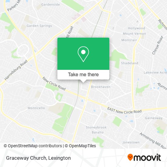 Mapa de Graceway Church