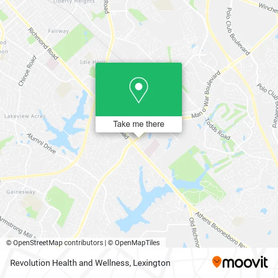 Mapa de Revolution Health and Wellness