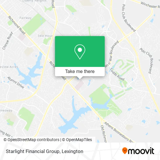 Starlight Financial Group map