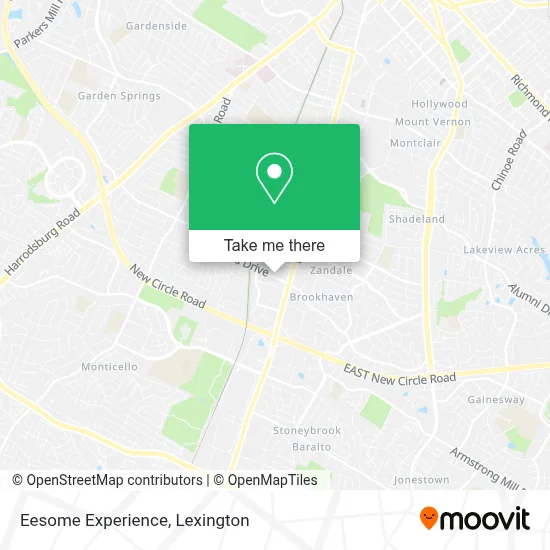Eesome Experience map