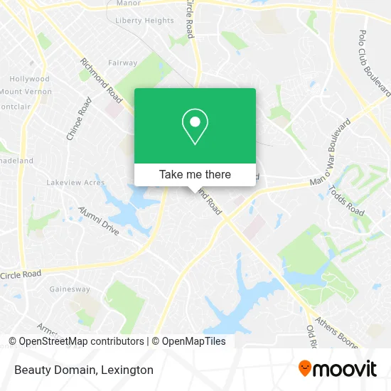 Beauty Domain map
