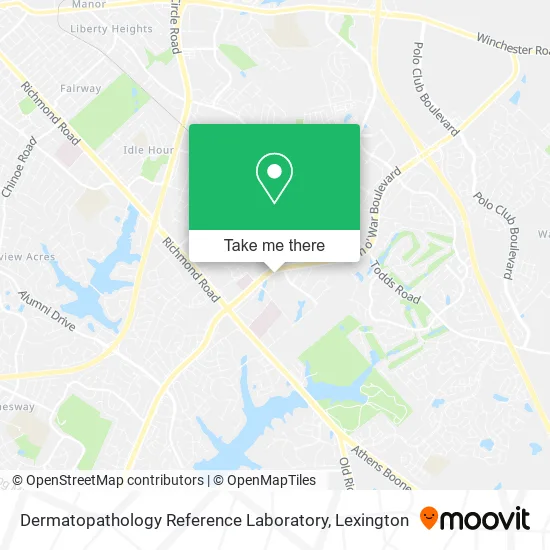 Dermatopathology Reference Laboratory map