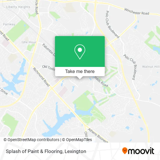 Mapa de Splash of Paint & Flooring