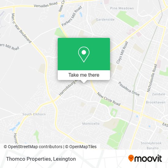 Mapa de Thomco Properties