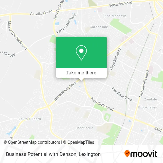 Business Potential with Denson map