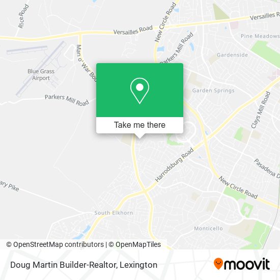 Doug Martin Builder-Realtor map