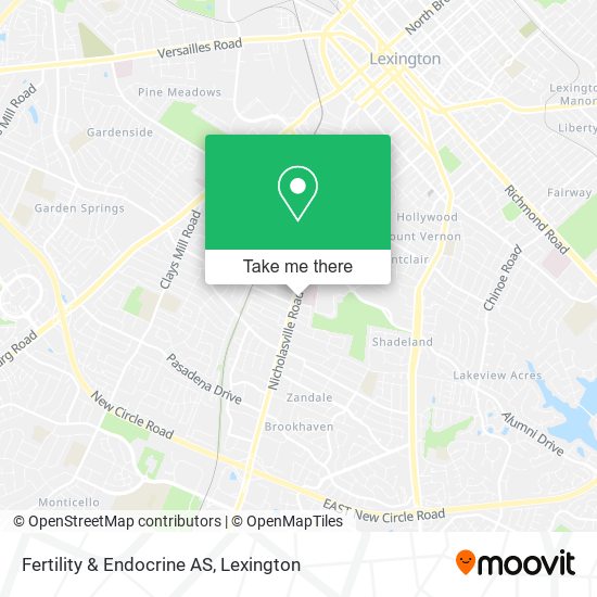 Fertility & Endocrine AS map