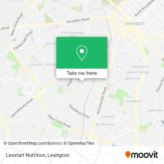 Lexstart Nutrition map