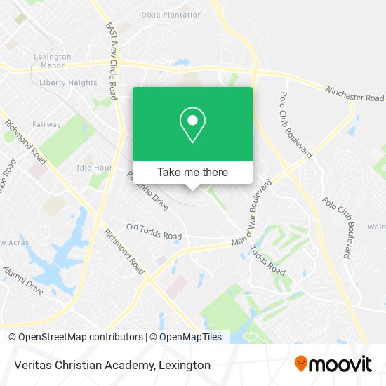 Veritas Christian Academy map