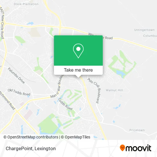 ChargePoint map
