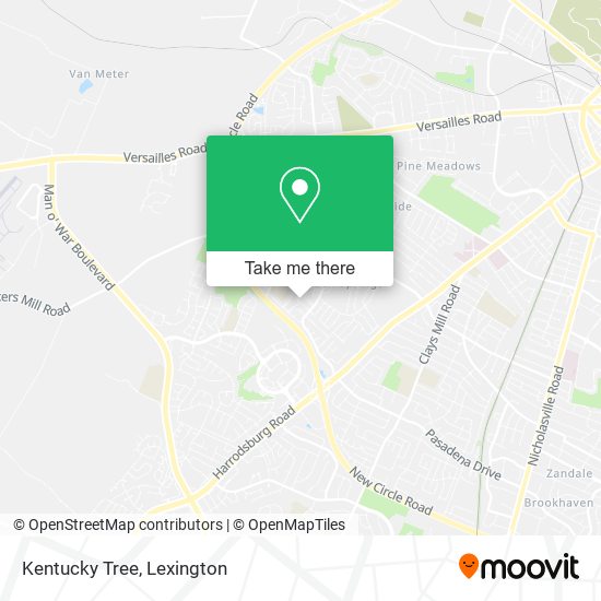 Mapa de Kentucky Tree