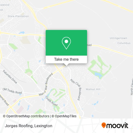 Jorges Roofing map