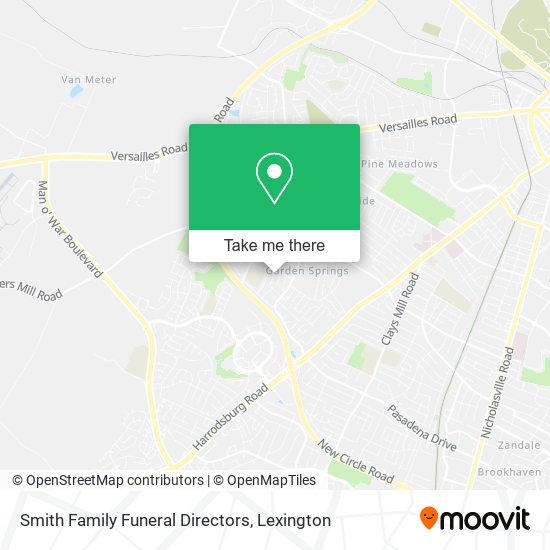 Mapa de Smith Family Funeral Directors